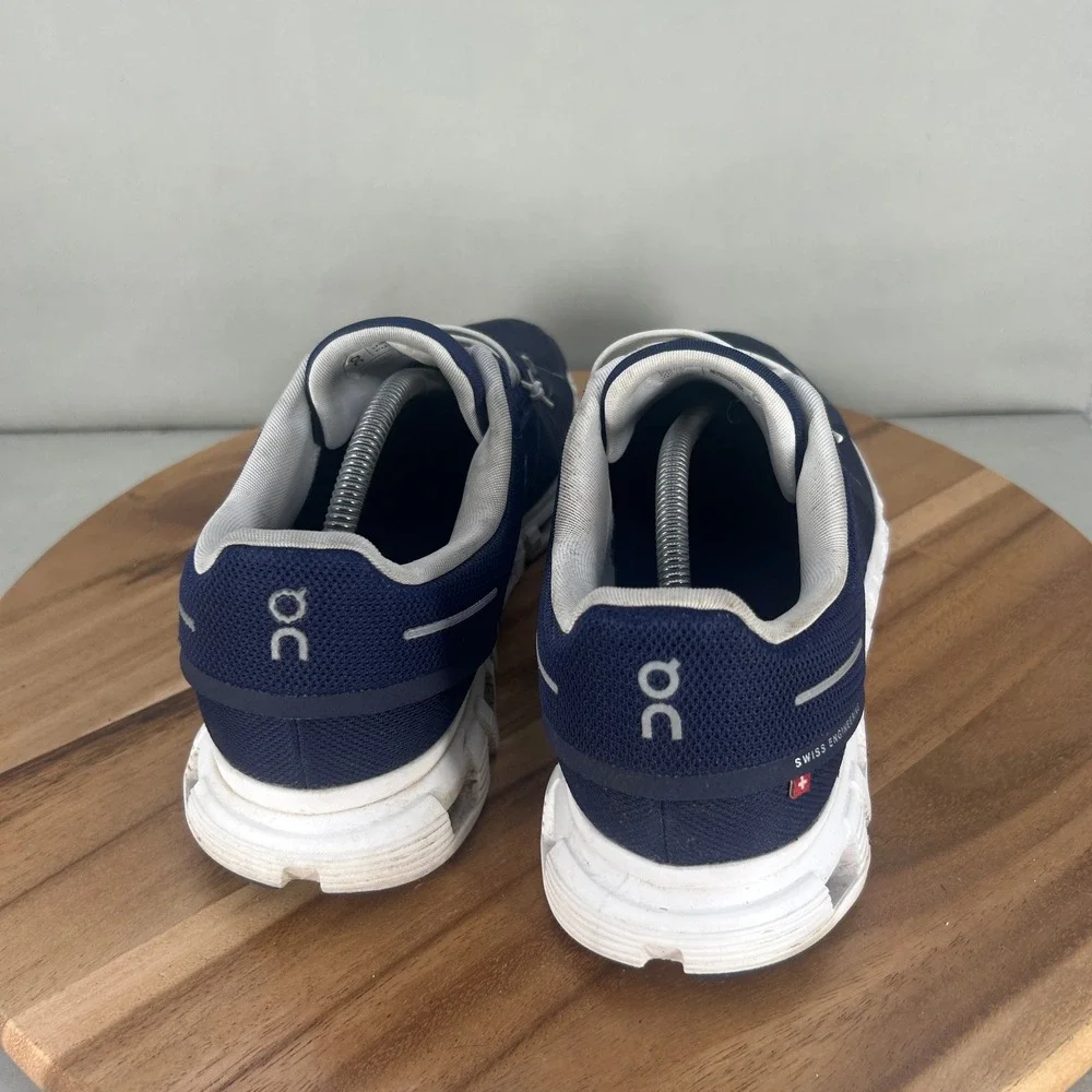On Cloud 5 Mens Running Shoes Navy White 3MF10070692 Size 13